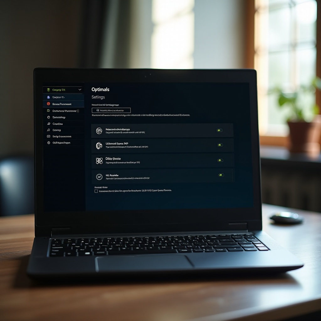 nvidia control panel performance settings msi laptop
