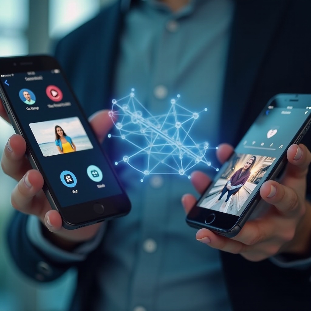 send high quality video from iphone to android